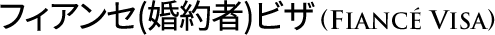 予備結婚ビザ