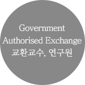 Government Authorised Exchange 교환교수, 연구원